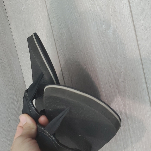 Sanuk Mens Comfort Sandals Flip Flop Flats shoes sz 8 - Picture 4 of 12